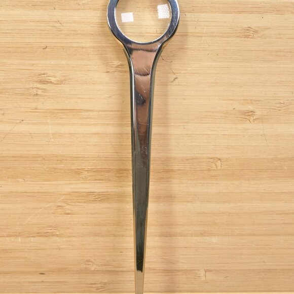 Vintage Solingen Stainless Desk Set / Scissors Magnifier Letter Opener / Germany - Picture 9 of 12